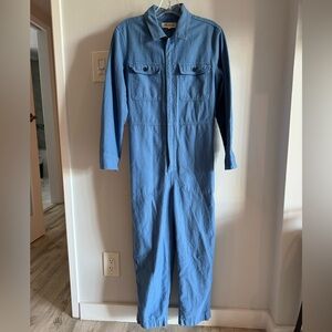 Madewell Blue Jumpsuit